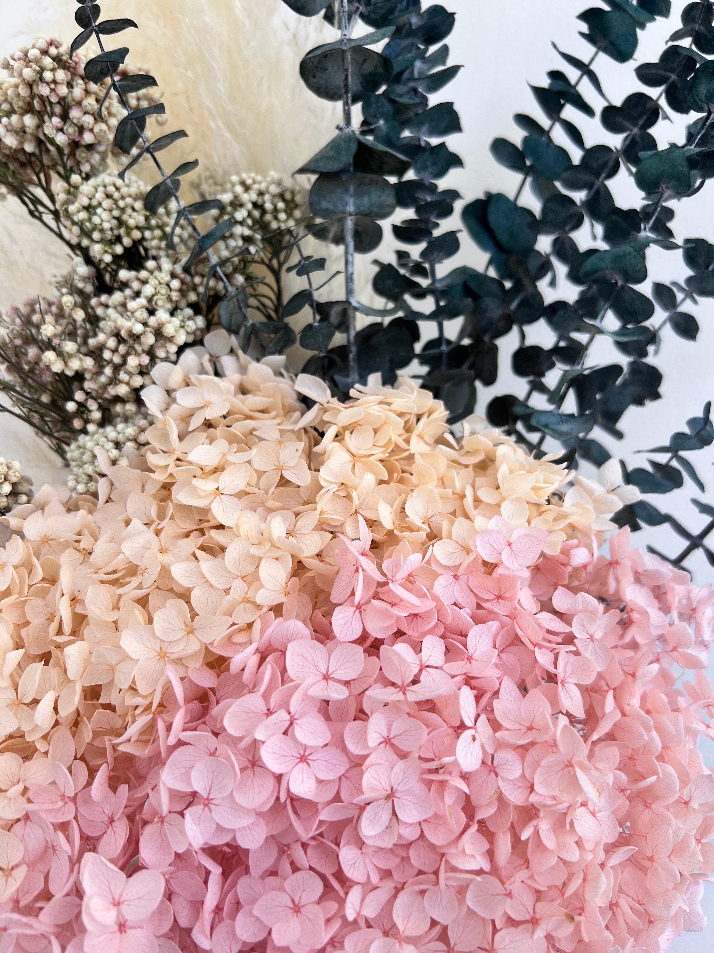 Noelle – Blush & Cream Preserved Flower Bouquet – Classic