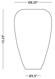 Technical drawing: Callum Vase