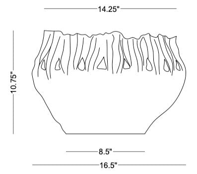 Technical drawing: Cove Bowl