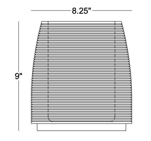 Technical drawing: Marietta Vase