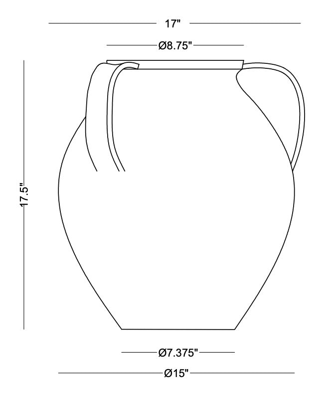 Technical drawing: Maureen Vase