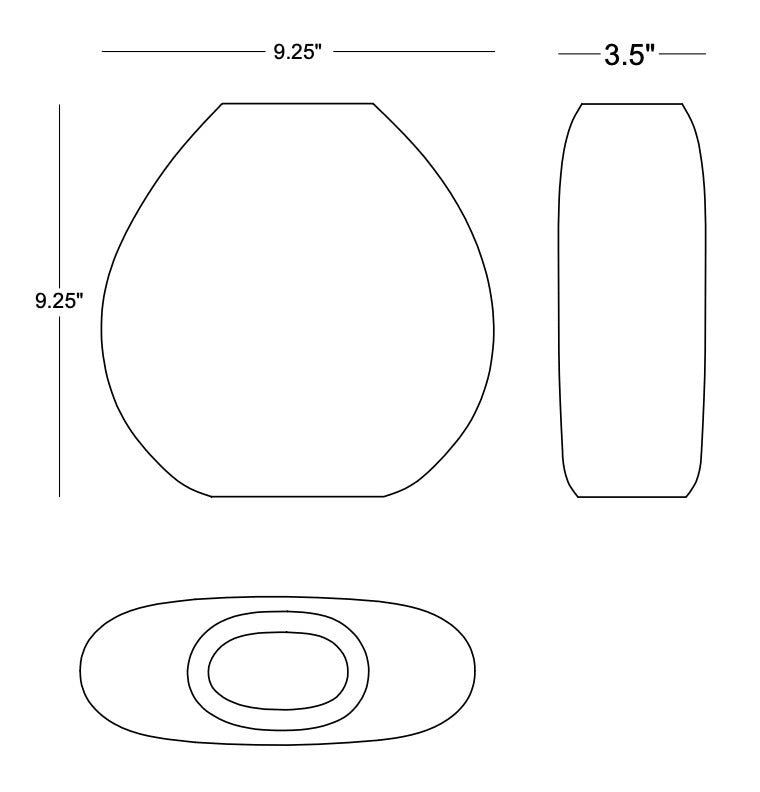 Technical drawing: Nellie Vase