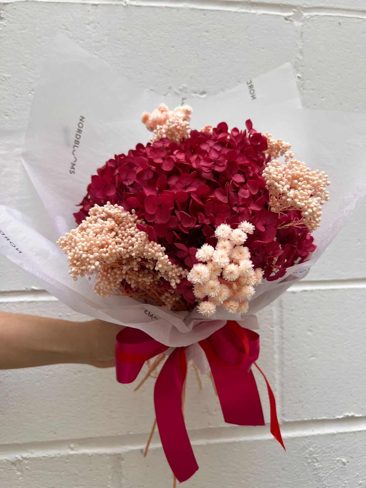 Isadora – Preserved Hydrangea Flower Bouquet