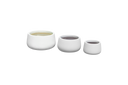 Short Hayden Tapered Round Planter in its three sizes