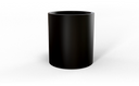 Rio Grande Cylinder Planter in Matte Black