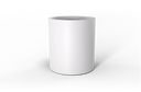 Rio Grande Cylinder Planter in Matte Bright White