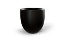 Alzira Bowl Planter in Matte Black