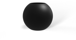 Globe Planter in Matte Black