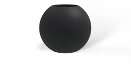Globe Planter in Matte Charcoal