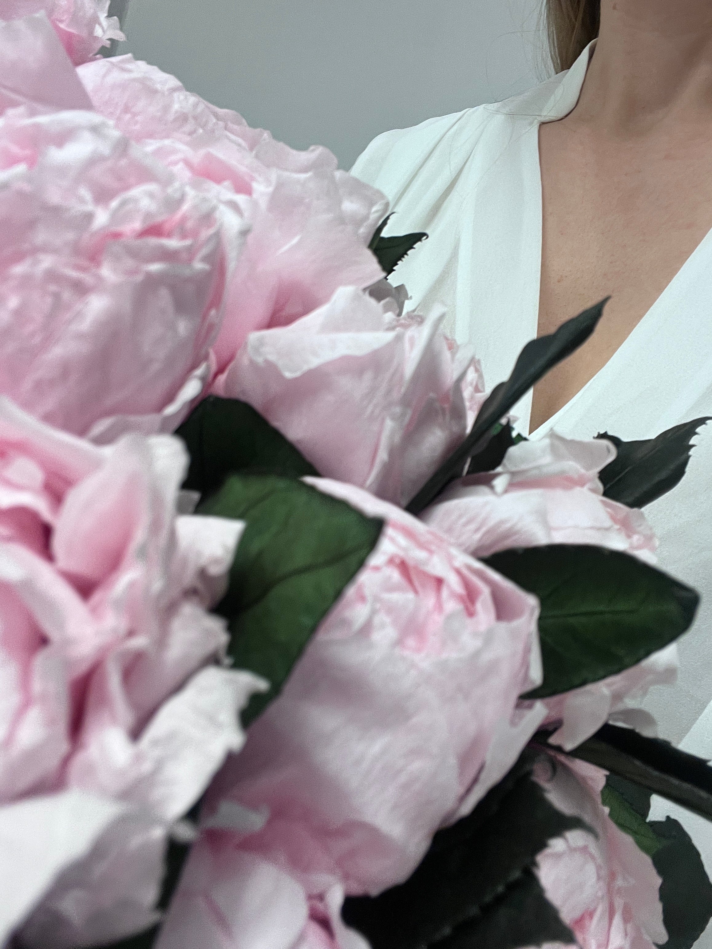 Eternelle – Grand Luxurious Preserved Peony Bouquet - Luxe