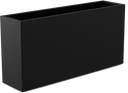 Hollywood Rectangular Planter in Matte Black