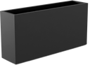 Hollywood Rectangular Planter in Matte Charcoal
