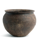 Adele Vase in handmade brown ceramic