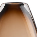 Close-up of the Albion Vase’s beige glass surface