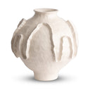 Basel Large Vase in off-white ceramic