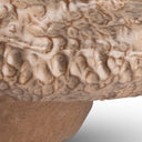 Close-up of the Bastia Bowl’s brown ceramic surface