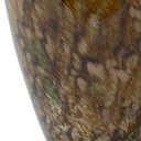 Close-up of the Callum Vase’s amber glass surface