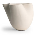 Carmen Vase in off-white ceramic
