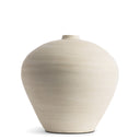 Carrie Vase in handmade off-white ceramic