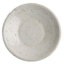 Celine Bowl in handmade gray ceramic, seen from above