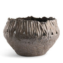 Cove Bowl in brown ceramic