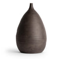 Cynthia Vase in handmade brown ceramic