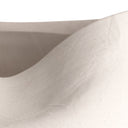 Close-up of the Darien Vase’s off-white ceramic surface