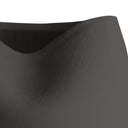 Close-up of the Emelio Vase’s black ceramic surface