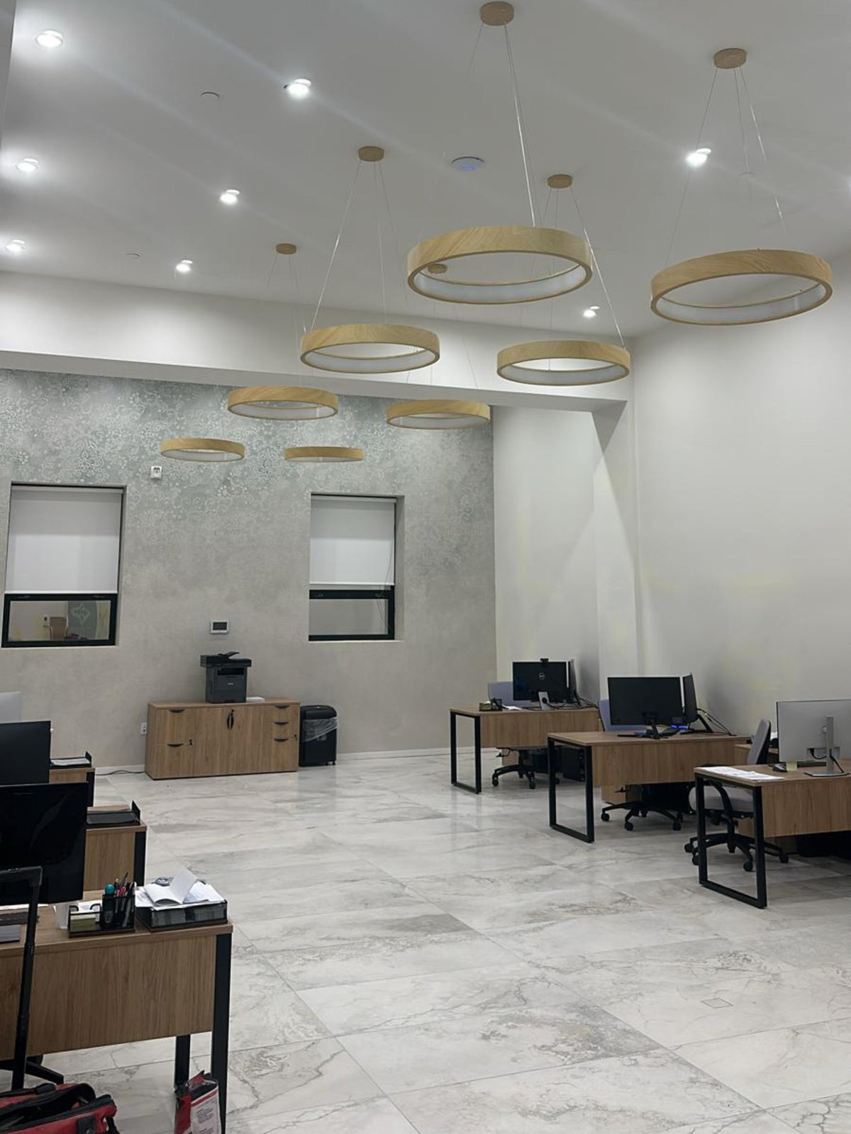 Before: the Energy Plus open office without greenery