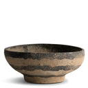 Ernest Bowl in handmade brown ceramic