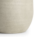 Close-up of the Farah Vase’s off-white ceramic surface