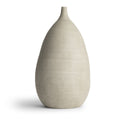 Farah Vase in handmade off-white ceramic
