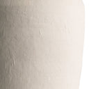 Close-up of the Freddie Vase’s off-white ceramic surface