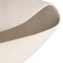 Close-up of the Julia Decorative Bowl’s off-white ceramic surface
