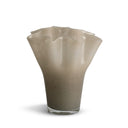 Kaia Vase in beige glass