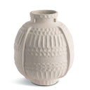 Kate Vase in off-white ceramic, seen from above