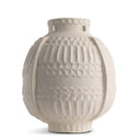 Kate Vase in off-white ceramic