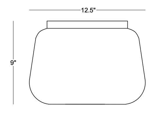 Technical drawing: Kayla Vase