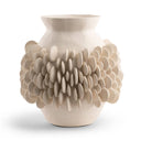 Kinsley Vase in off-white ceramic