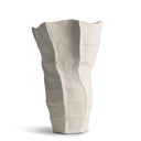 Lucille Vase in off-white ceramic