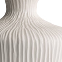 Close-up of the Marvin Vase’s white ceramic surface