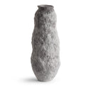 Maya Large Vase in gray ceramic
