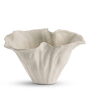 Messina Bowl in off-white ceramic
