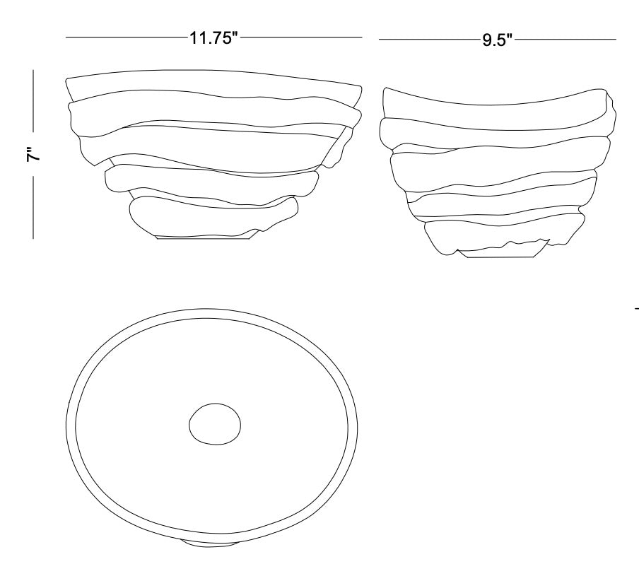 Technical drawing: Modena Bowl
