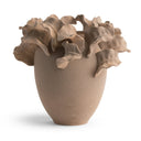 Nico Vase in brown ceramic