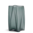 Otis Vase in teal glass