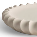 Close-up of the Phoebe Bowl’s off-white ceramic surface