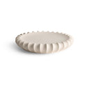 Phoebe Bowl in off-white ceramic