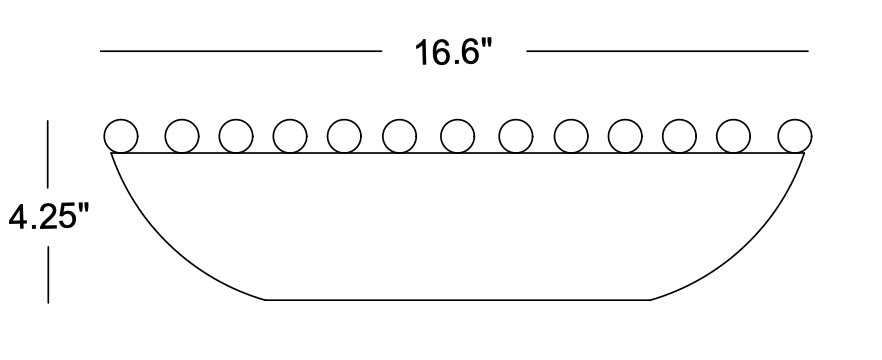 Technical drawing: Raleigh Bowl