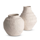Salta Vase Set in off-white ceramic